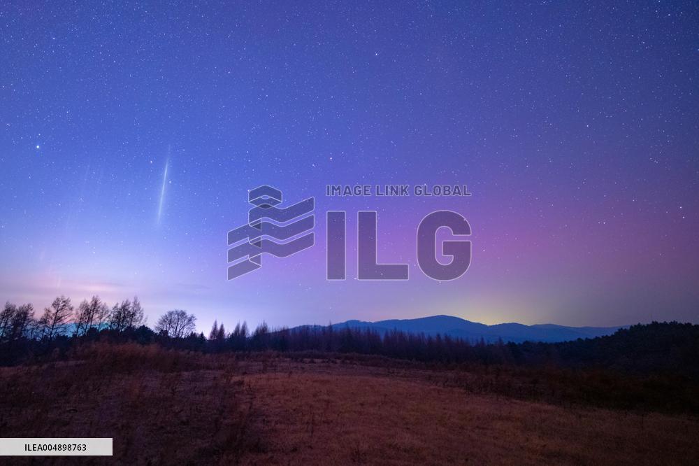 Northern Lights over China