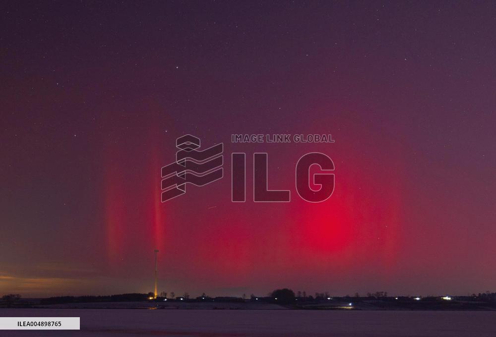 Northern Lights over China