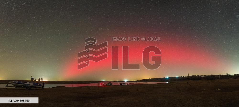 Northern Lights over China