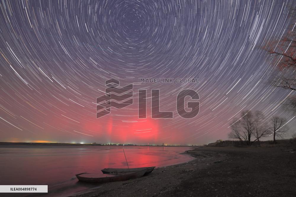 Northern Lights over China