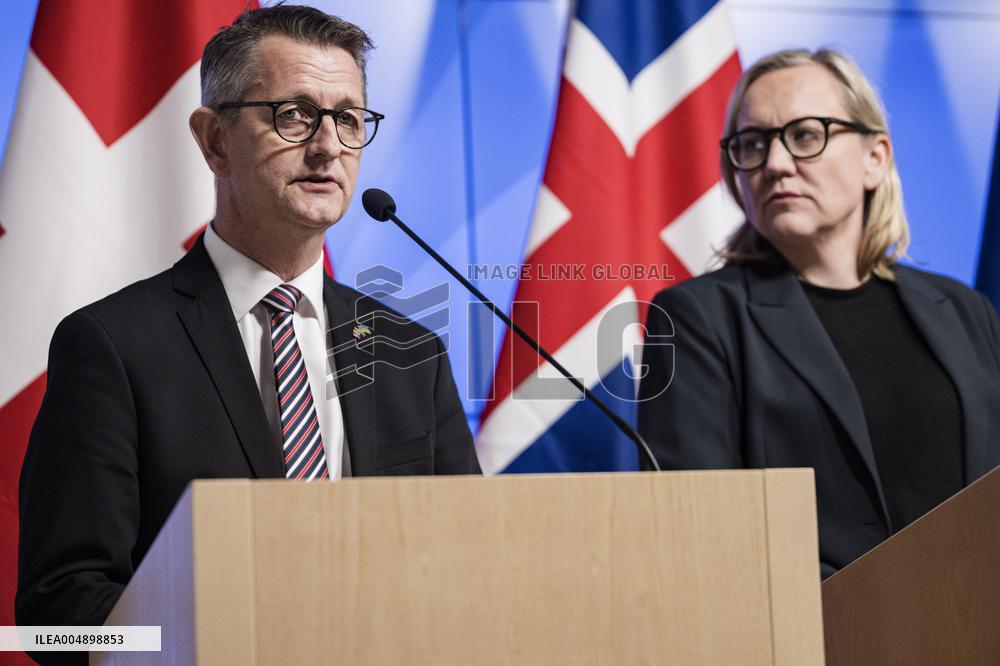 Press conference of the Nordic ministers responsible for civil preparedness