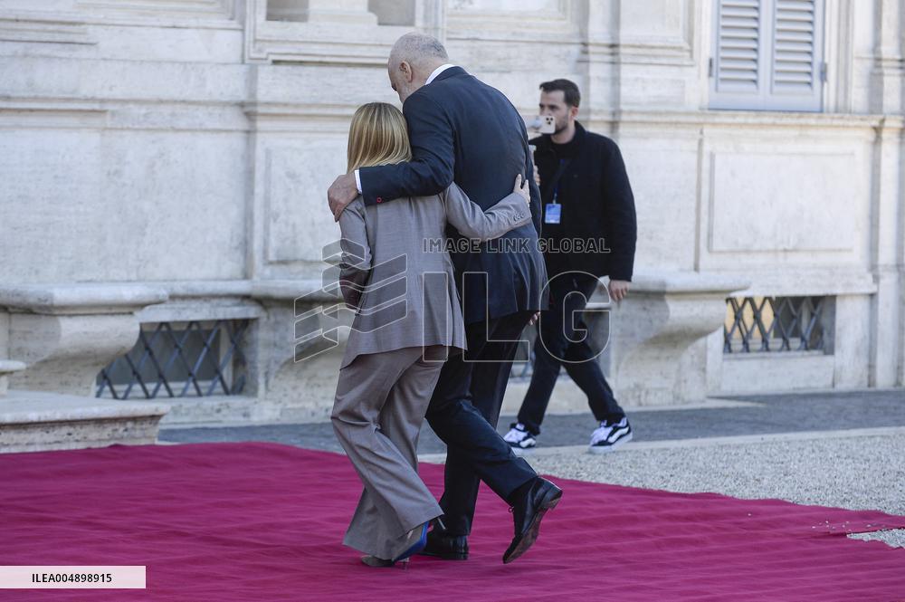 Intergovernmental Summit Italy Albania - Rome