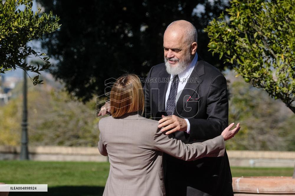 Intergovernmental Summit Italy Albania - Rome