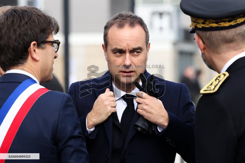 Tribute to Victims of November 13 Outside the Stade De France Stadium - Paris