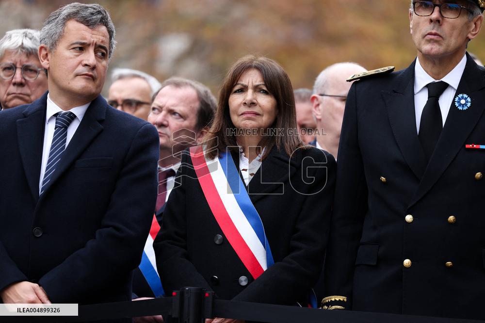 Tribute to Victims of November 13 Outside the Stade De France Stadium - Paris