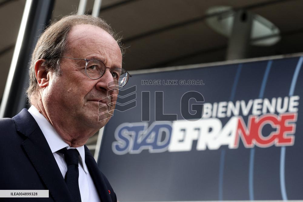 Tribute to Victims of November 13 Outside the Stade De France Stadium - Paris