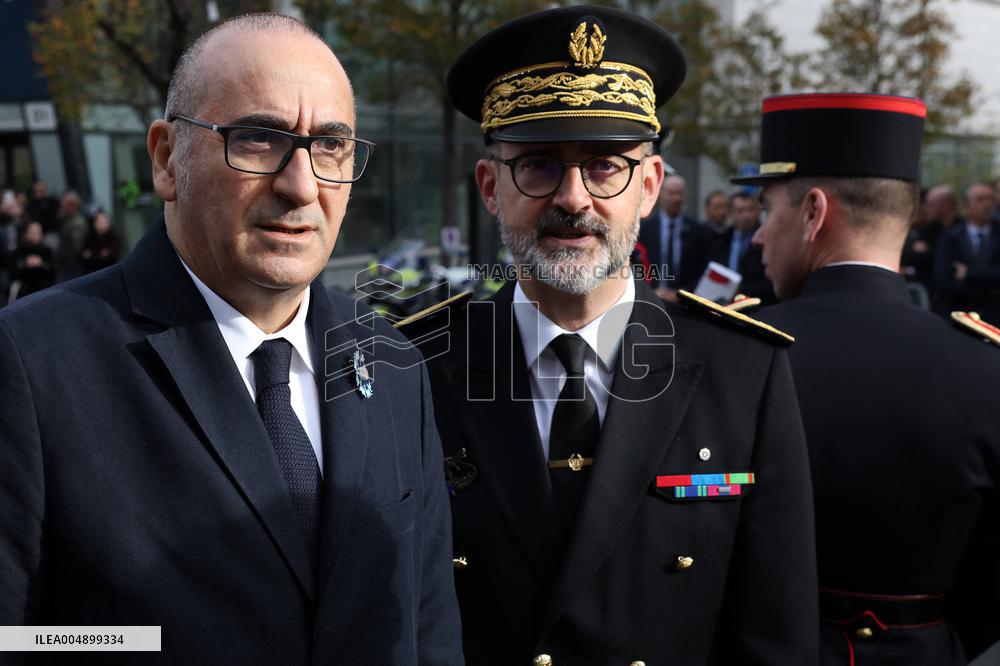 Tribute to Victims of November 13 Outside the Stade De France Stadium - Paris