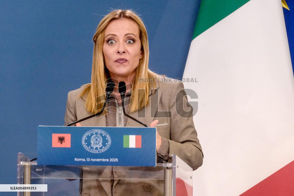 Intergovernmental Summit Italy Albania - Rome