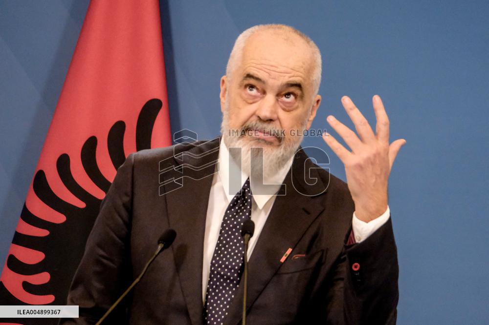 Intergovernmental Summit Italy Albania - Rome