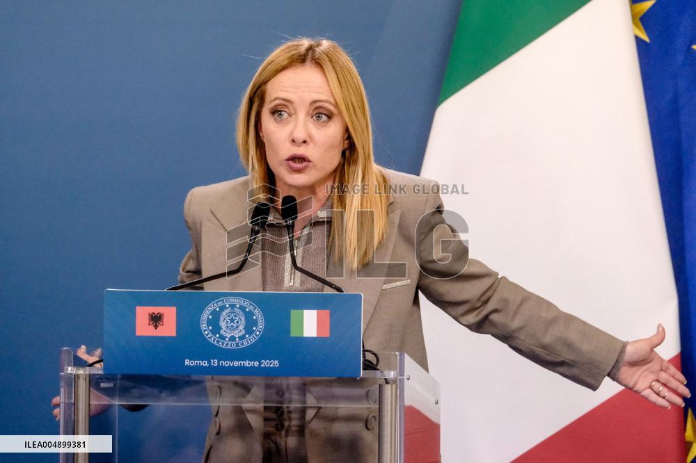 Intergovernmental Summit Italy Albania - Rome