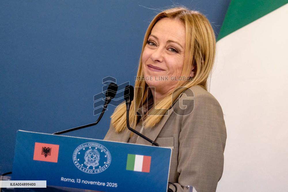 Intergovernmental Summit Italy Albania - Rome