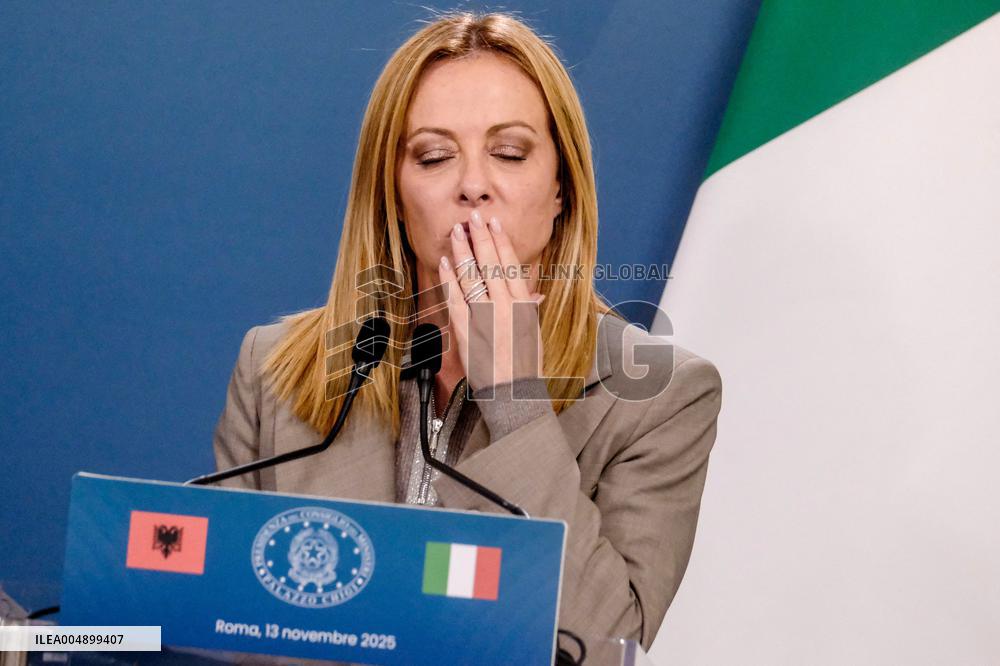 Intergovernmental Summit Italy Albania - Rome