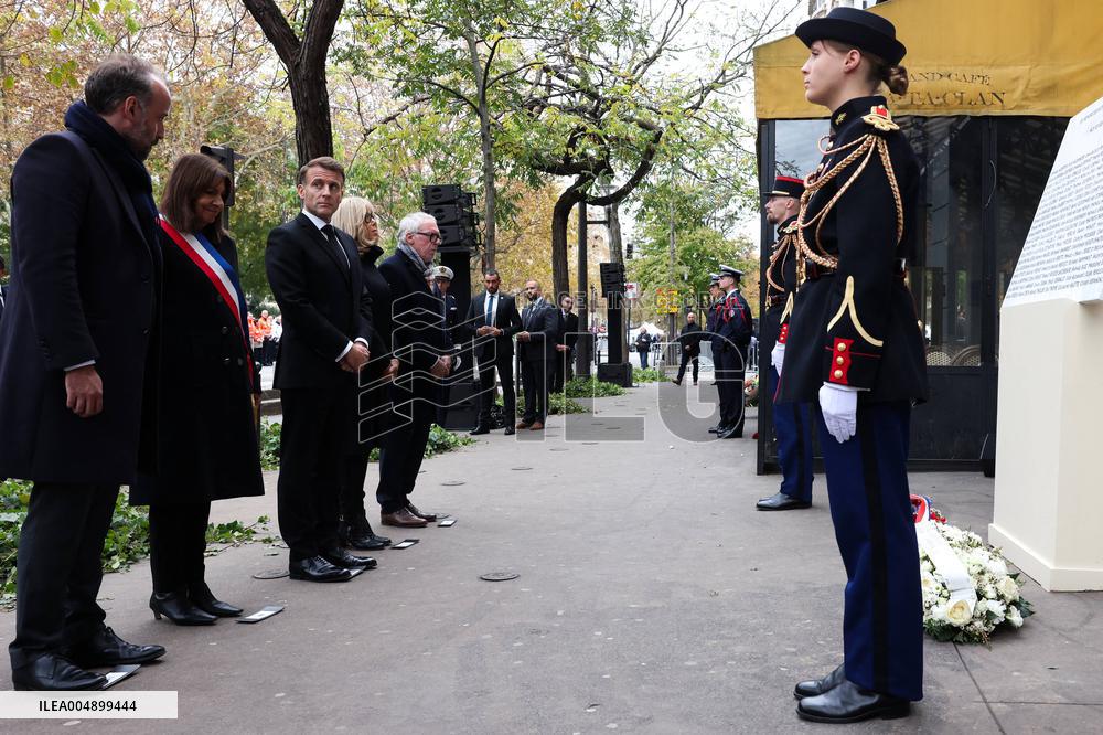 Tribute to Victims of November 13 at the Bataclan - Paris