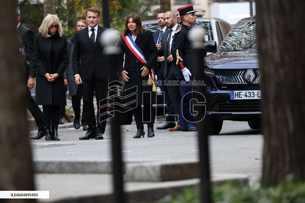 Tribute to Victims of November 13 at the Bataclan - Paris