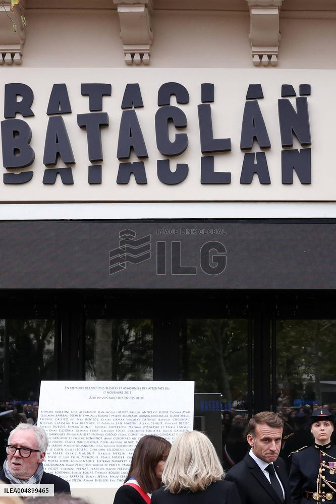 Tribute to Victims of November 13 at the Bataclan - Paris