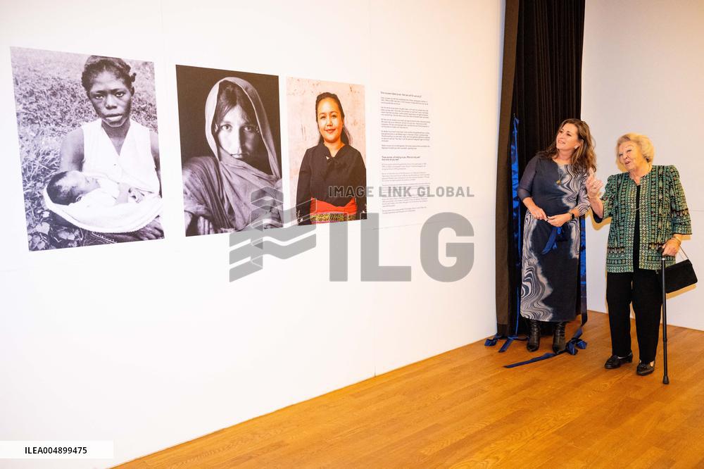 Princess Beatrix Opening a Photo Exhibition - Amsterdam
