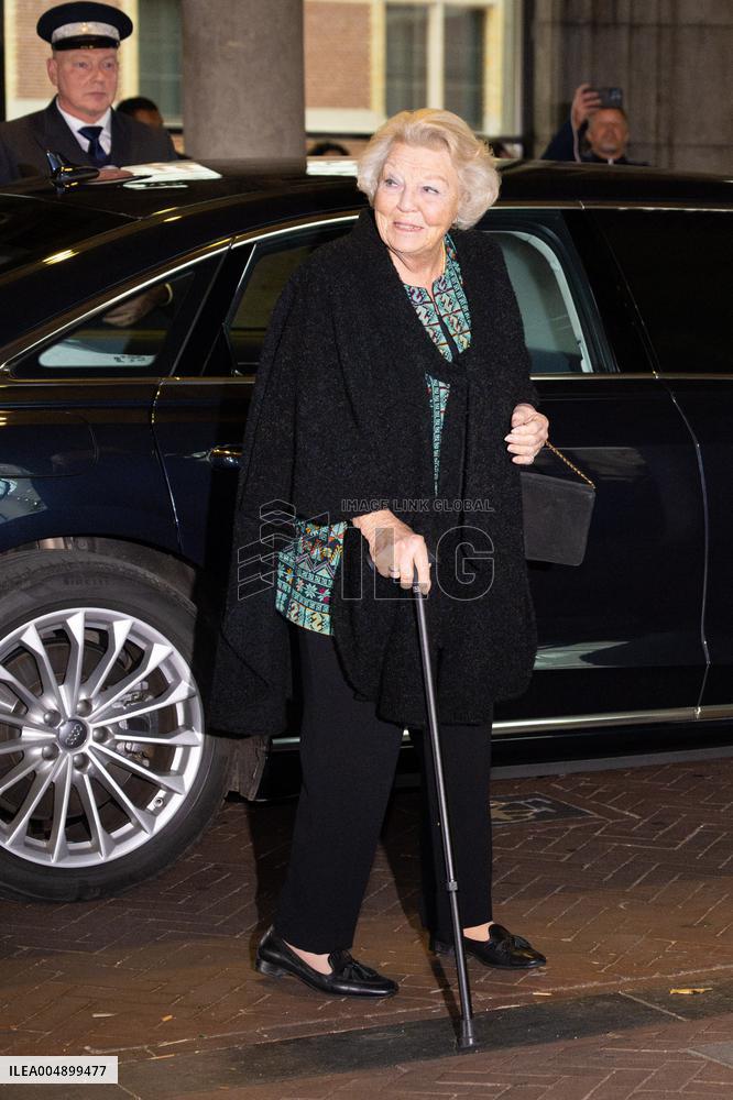 Princess Beatrix Opening a Photo Exhibition - Amsterdam