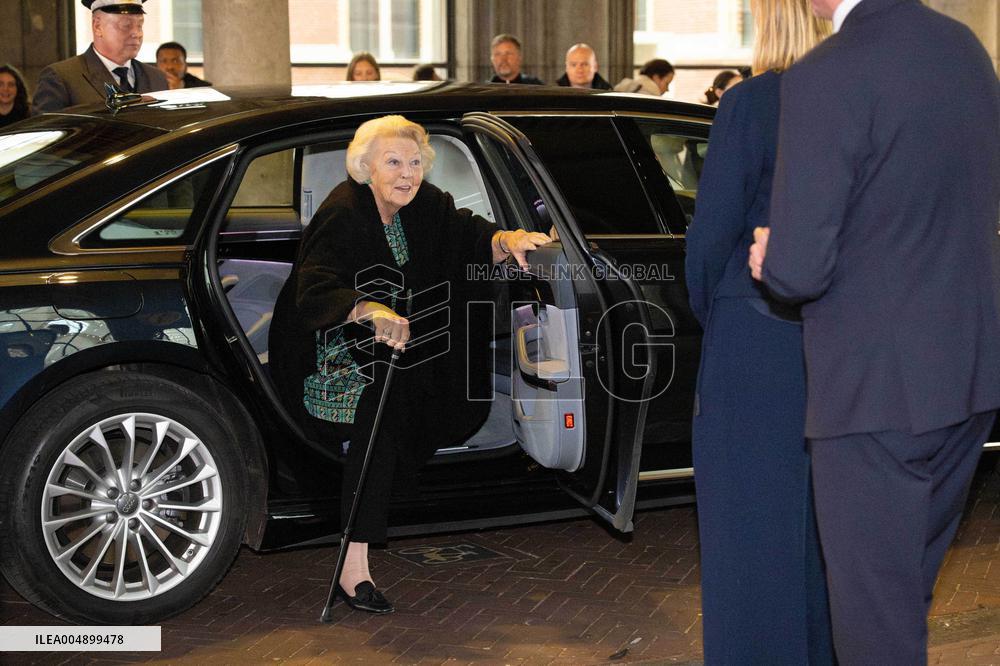 Princess Beatrix Opening a Photo Exhibition - Amsterdam