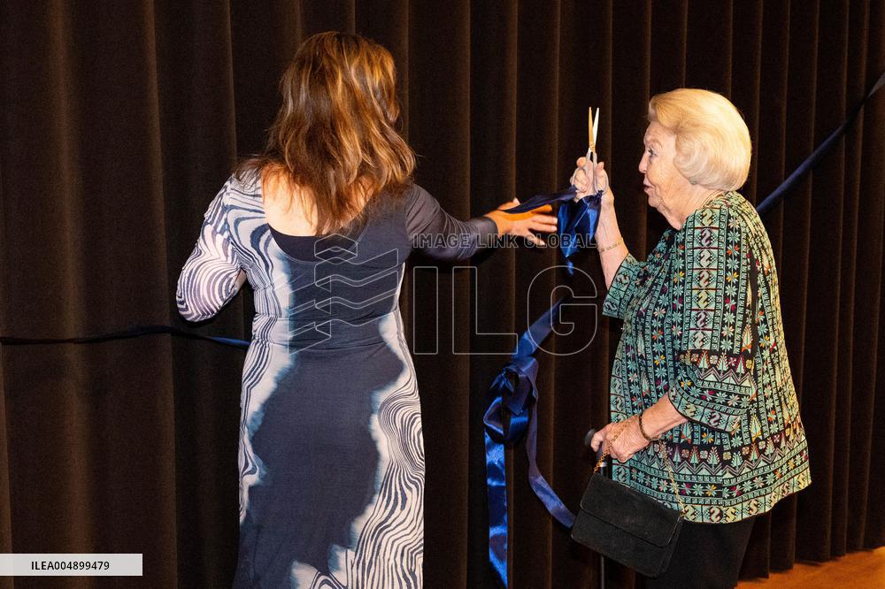 Princess Beatrix Opening a Photo Exhibition - Amsterdam