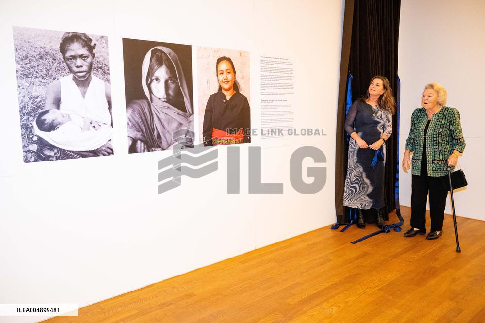 Princess Beatrix Opening a Photo Exhibition - Amsterdam