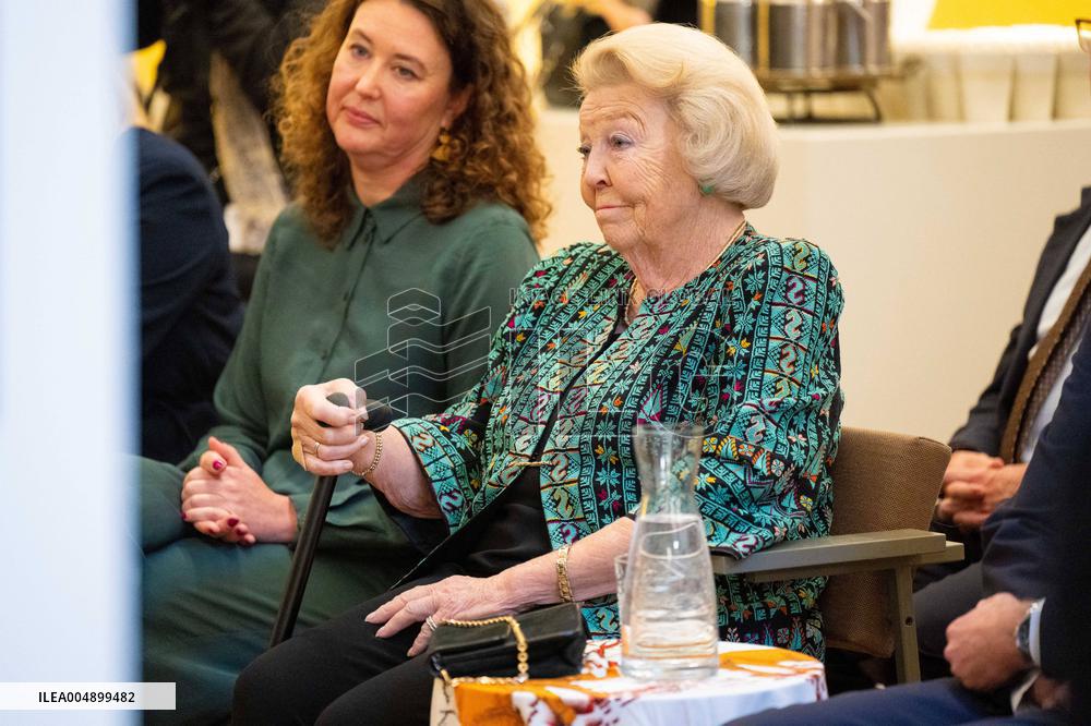 Princess Beatrix Opening a Photo Exhibition - Amsterdam