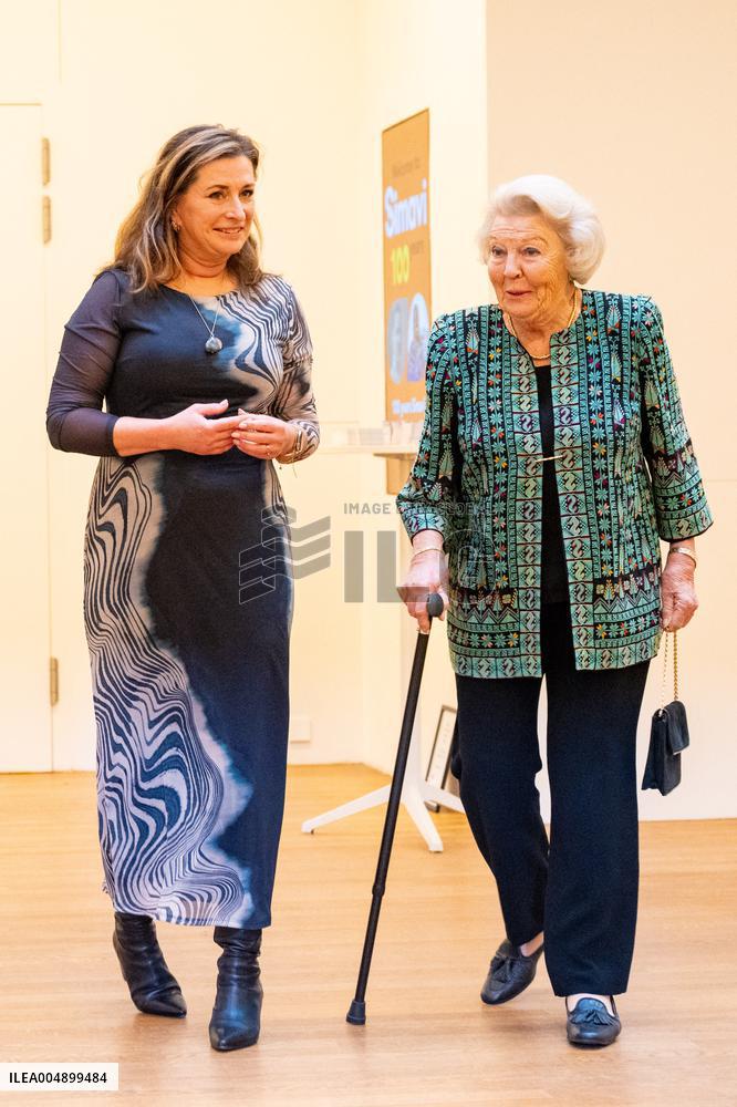 Princess Beatrix Opening a Photo Exhibition - Amsterdam