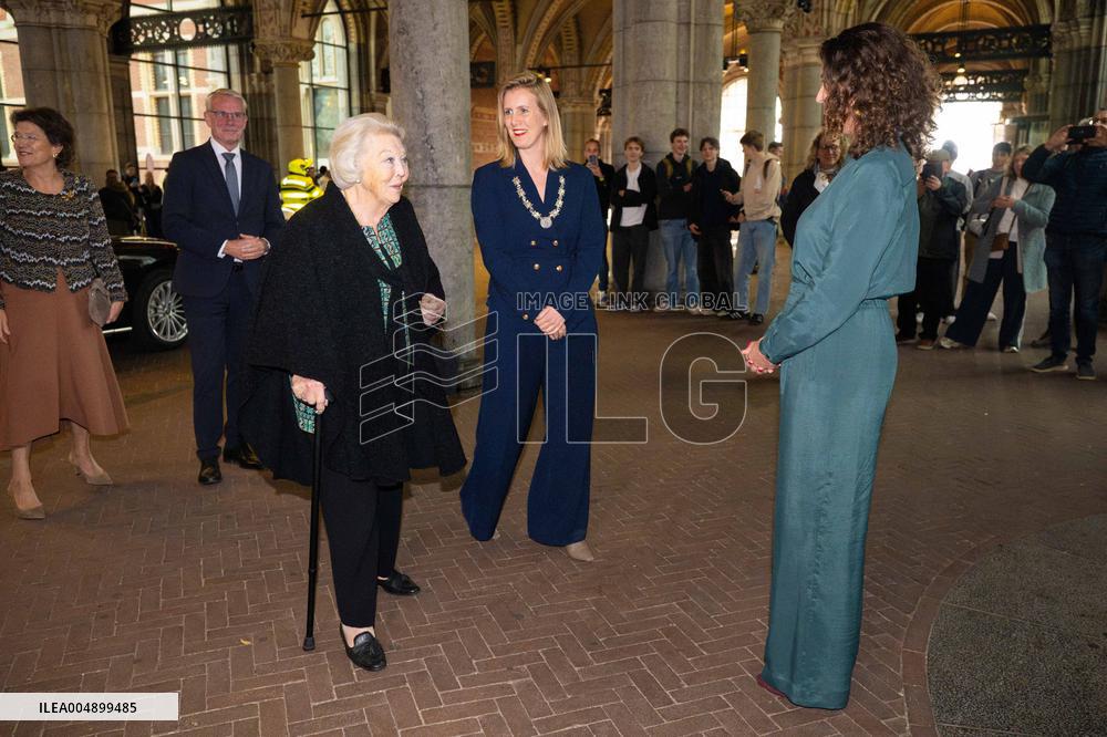 Princess Beatrix Opening a Photo Exhibition - Amsterdam