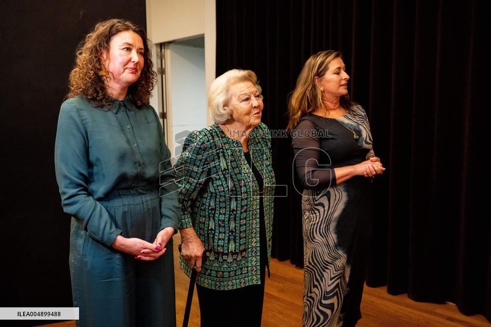 Princess Beatrix Opening a Photo Exhibition - Amsterdam