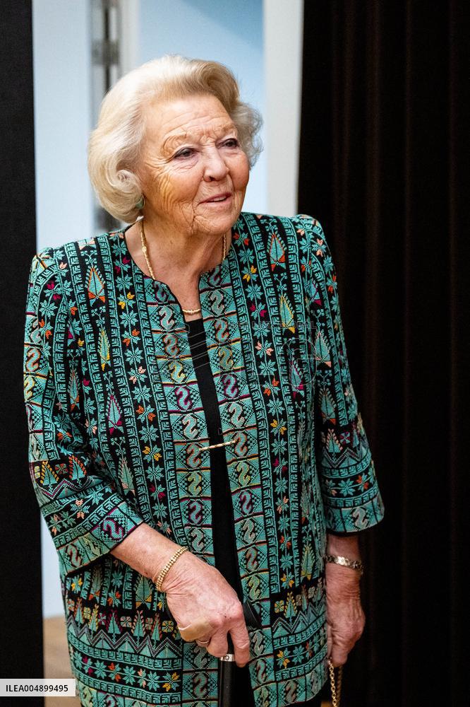 Princess Beatrix Opening a Photo Exhibition - Amsterdam