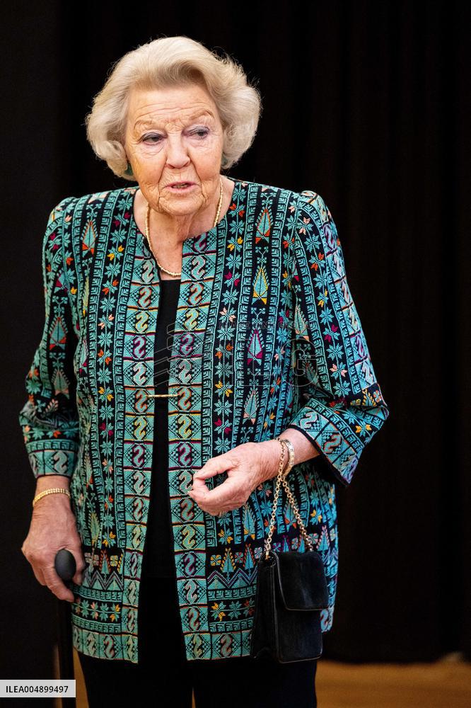Princess Beatrix Opening a Photo Exhibition - Amsterdam