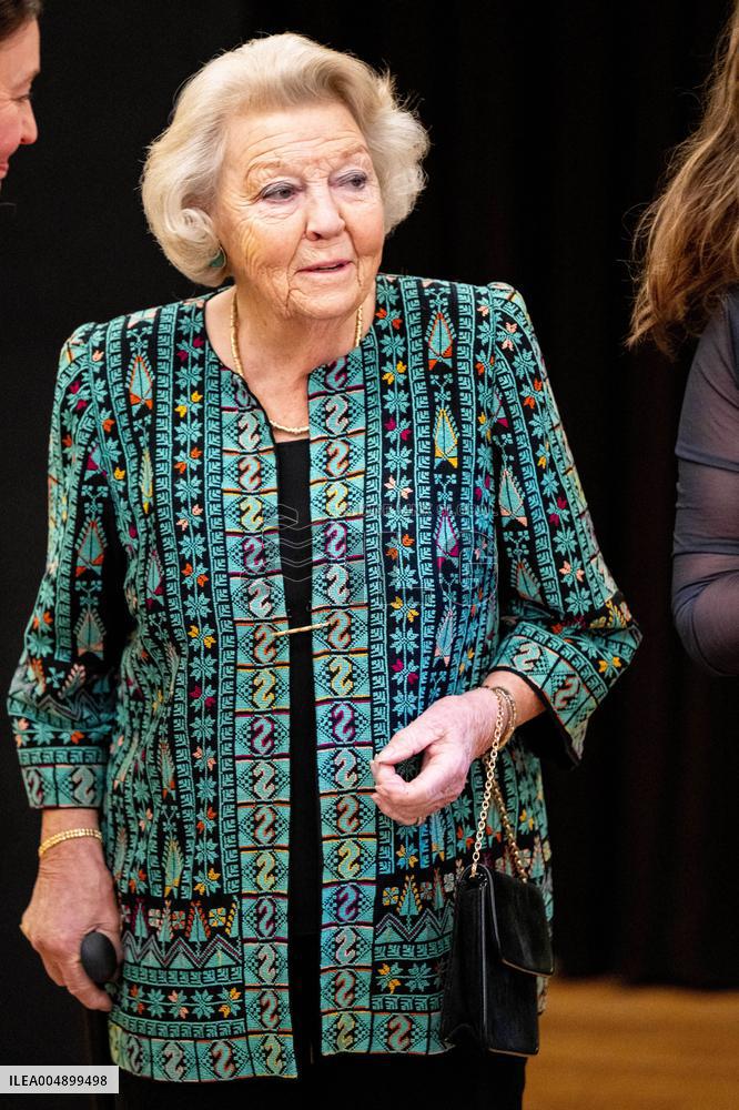 Princess Beatrix Opening a Photo Exhibition - Amsterdam