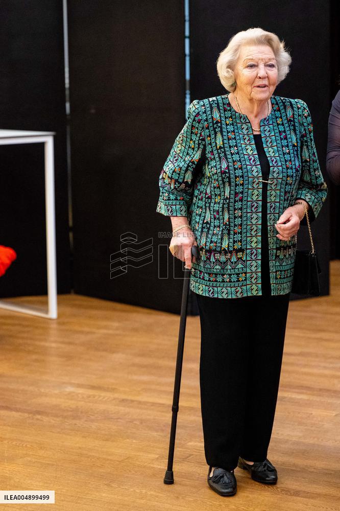 Princess Beatrix Opening a Photo Exhibition - Amsterdam