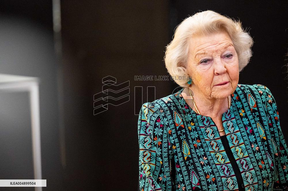 Princess Beatrix Opening a Photo Exhibition - Amsterdam