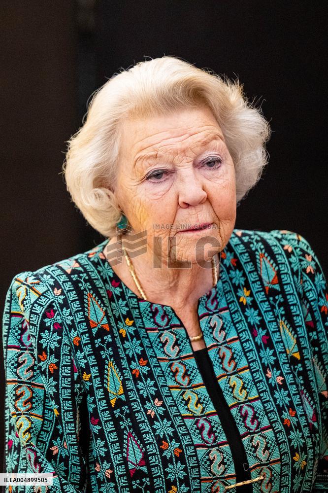 Princess Beatrix Opening a Photo Exhibition - Amsterdam