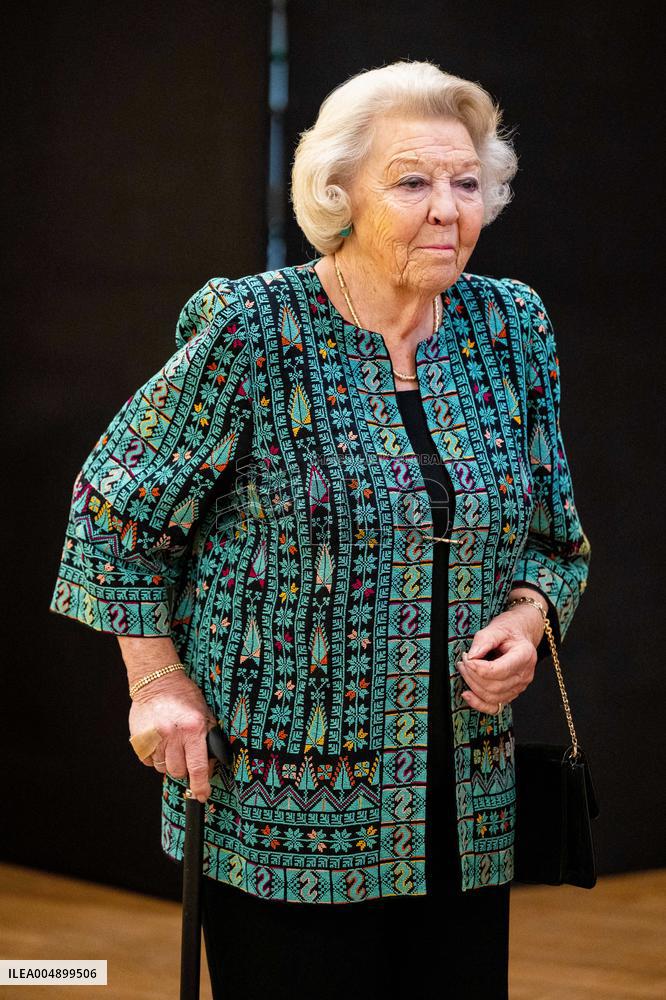 Princess Beatrix Opening a Photo Exhibition - Amsterdam