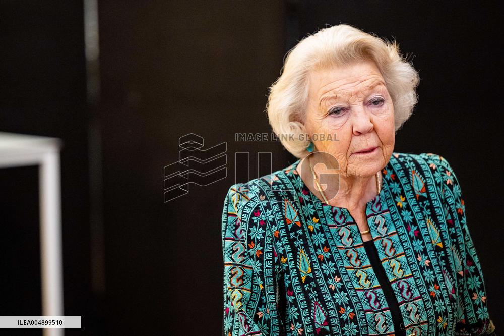 Princess Beatrix Opening a Photo Exhibition - Amsterdam