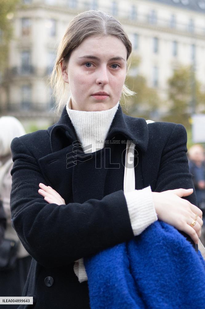 13 november memorial at the Place de la Republique - Paris