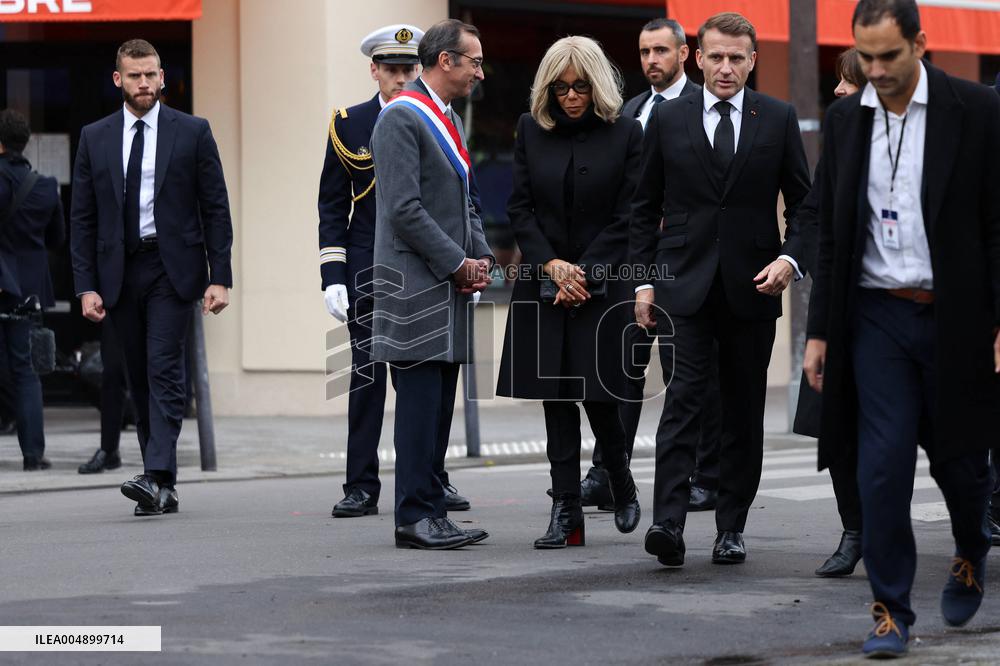 Tribute to Victims of November 13 at Carillon and Le Petit Cambodge - Paris