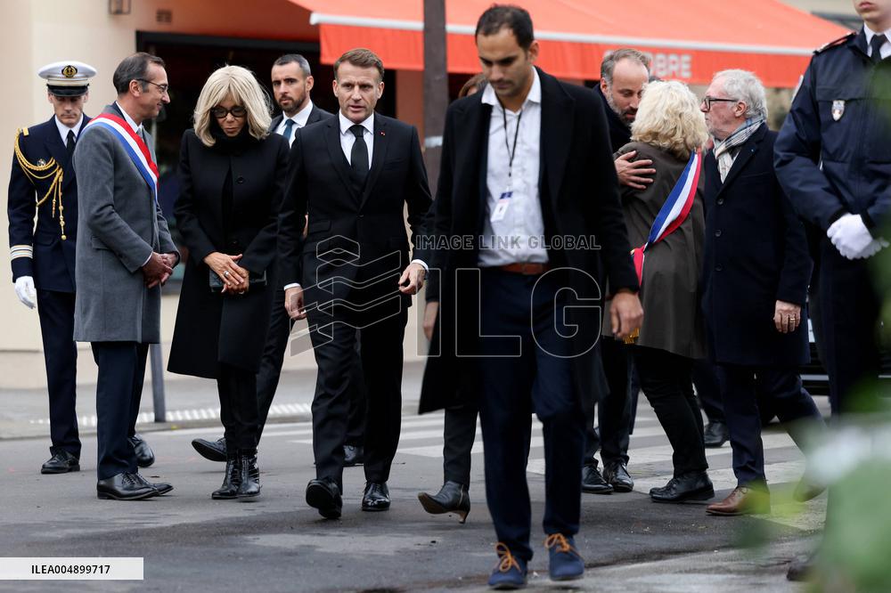 Tribute to Victims of November 13 at Carillon and Le Petit Cambodge - Paris