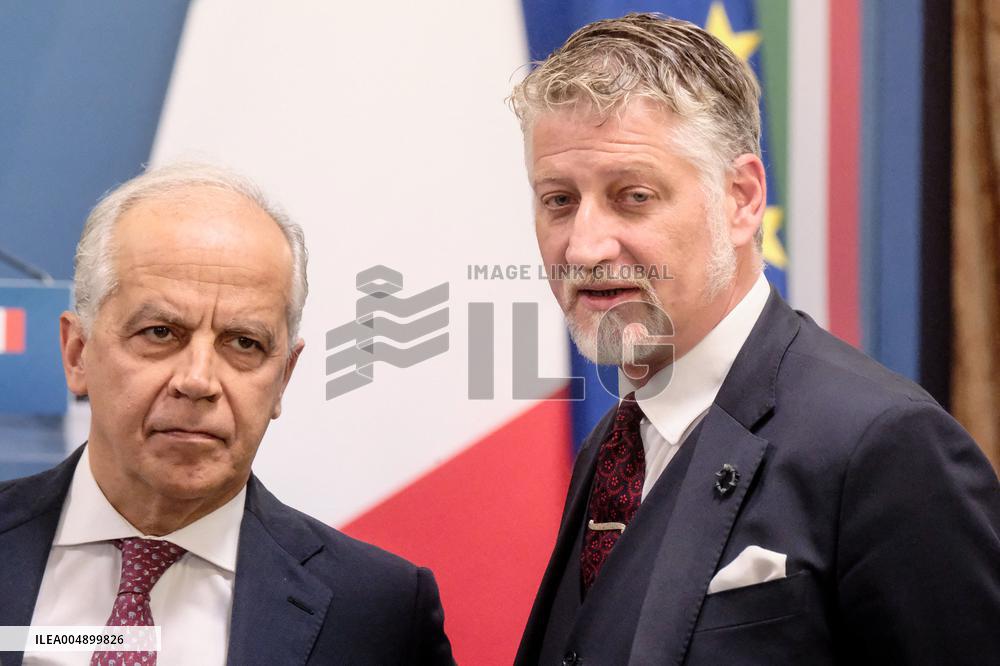 Intergovernmental Summit Italy Albania - Rome