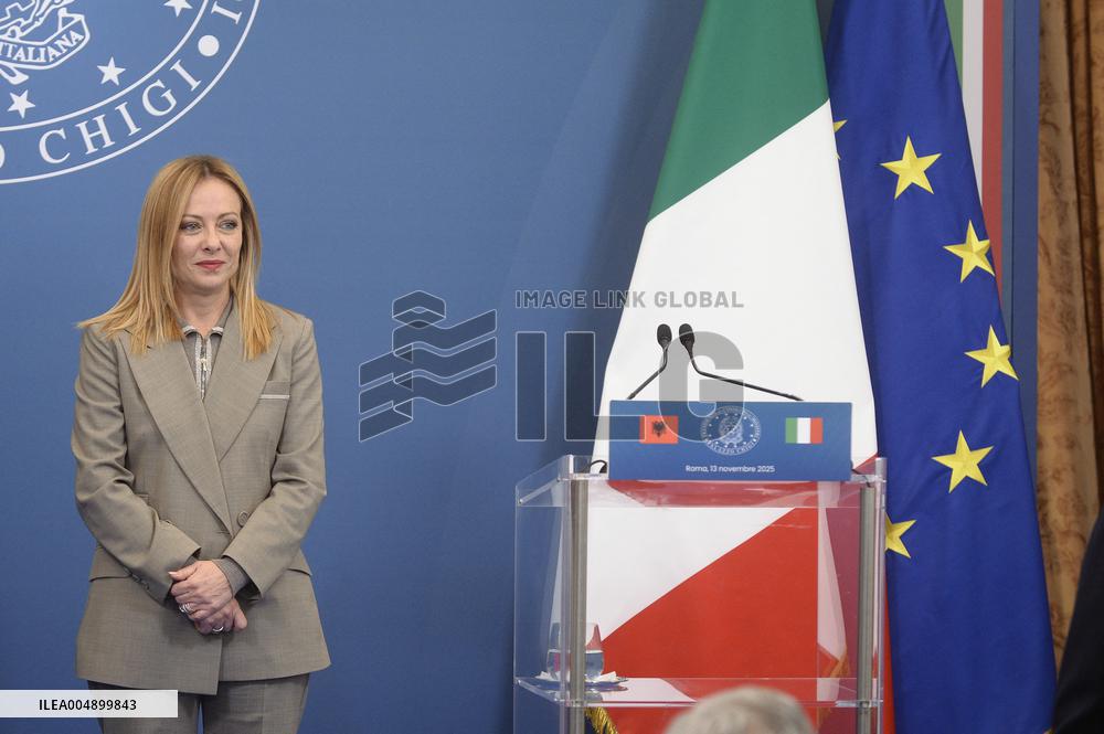 Intergovernmental Summit Italy Albania - Rome