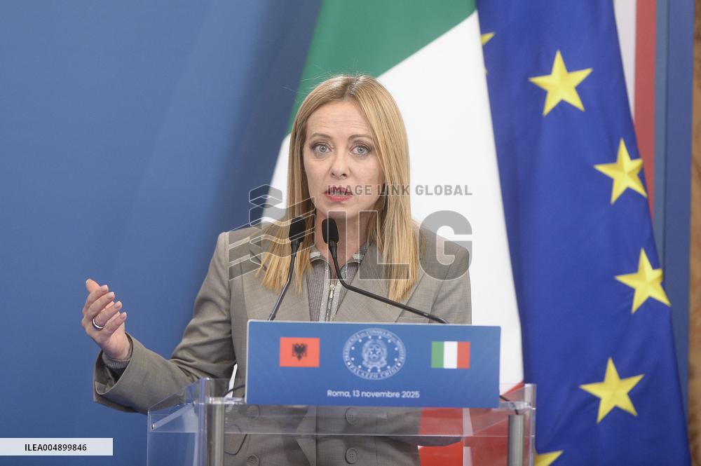 Intergovernmental Summit Italy Albania - Rome