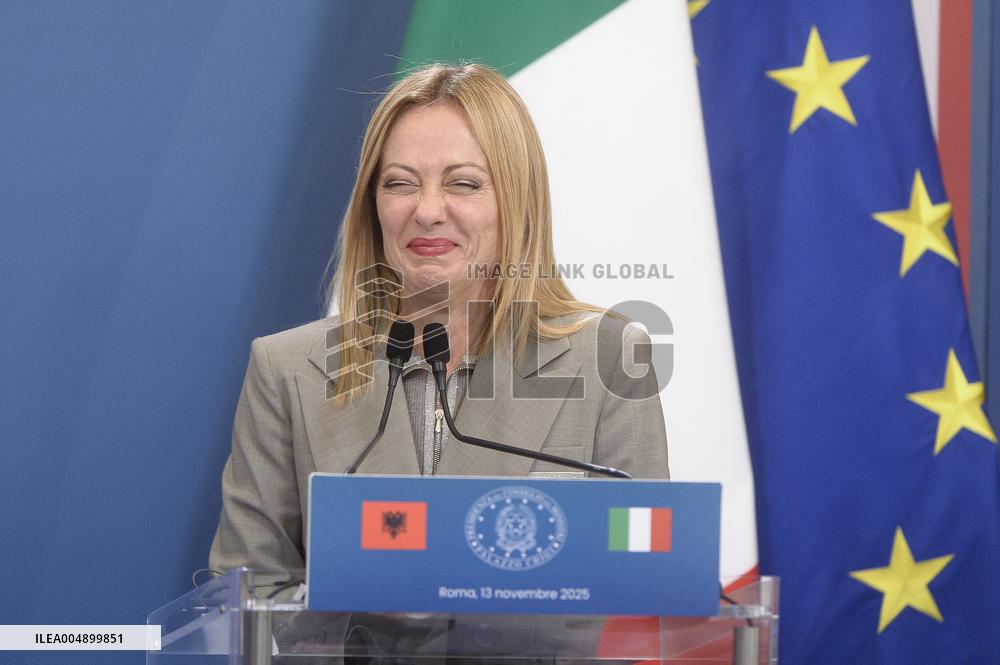 Intergovernmental Summit Italy Albania - Rome