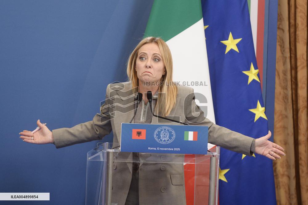 Intergovernmental Summit Italy Albania - Rome