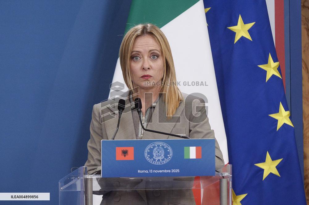Intergovernmental Summit Italy Albania - Rome