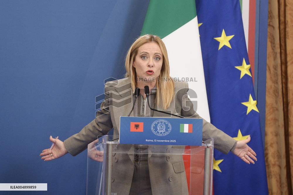 Intergovernmental Summit Italy Albania - Rome