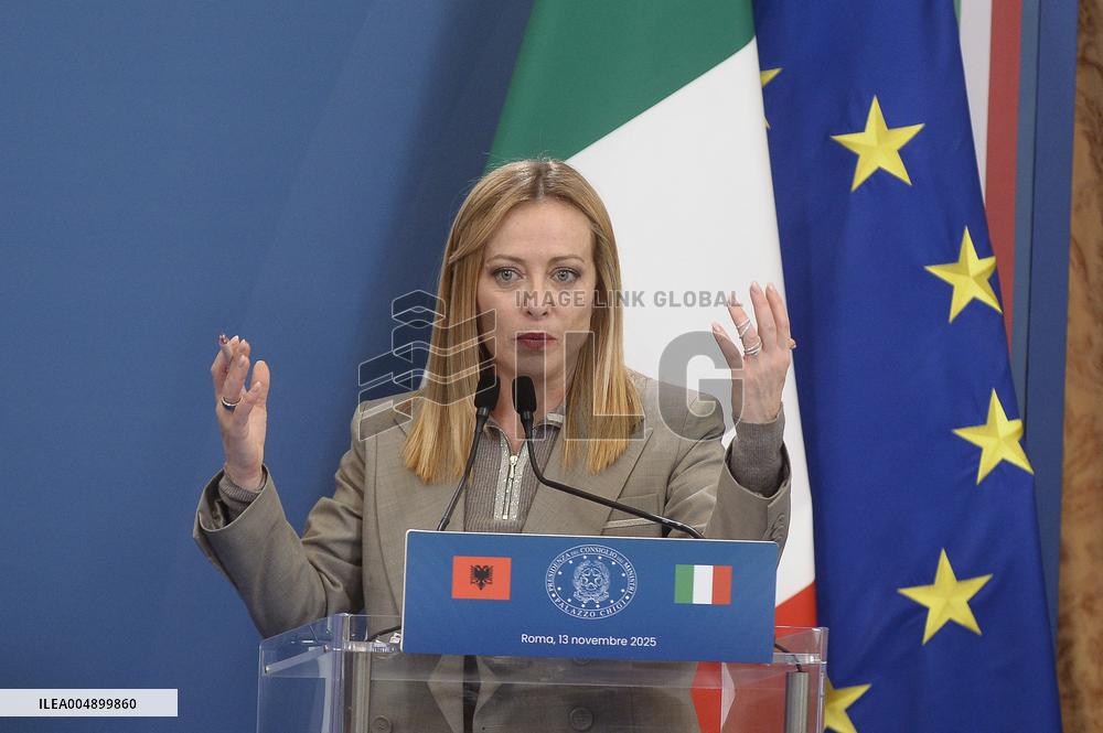 Intergovernmental Summit Italy Albania - Rome