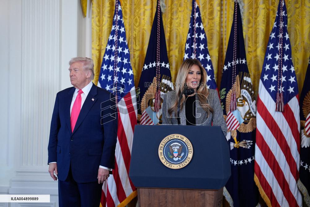 Donald Trump Signs Fostering the Future Executive Order - Washington