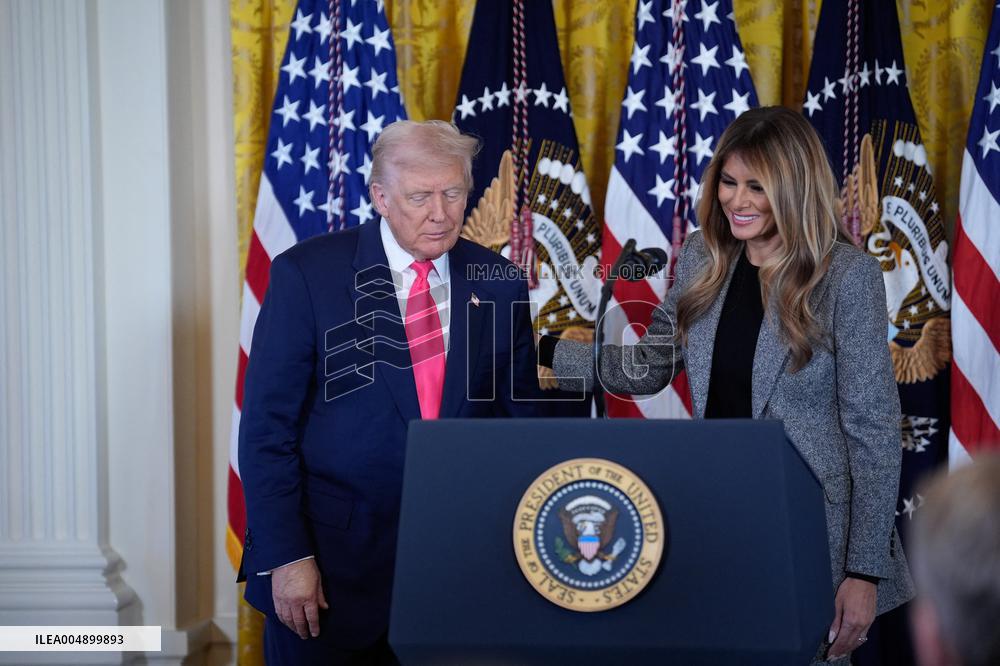 Donald Trump Signs Fostering the Future Executive Order - Washington