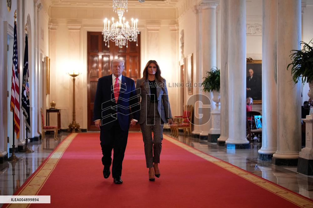 Donald Trump Signs Fostering the Future Executive Order - Washington